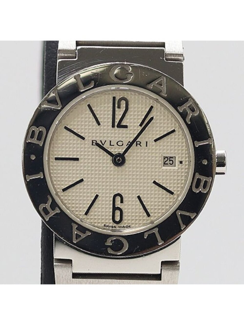 Bvlgari Bulgari Date Silver Dial Watch